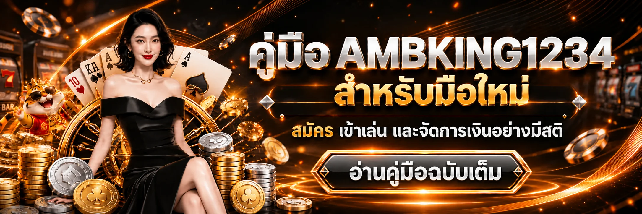 AMBKING1234 คู่มือมือใหม่ | สมัครและเข้าเล่น